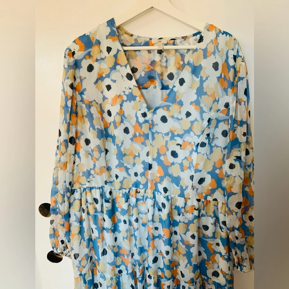 Joie Limited Edition Ladies Printed Maxi Dress 2XL - Picture 3 of 9
